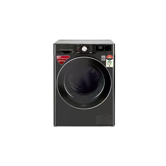 Picture of LG 9kg Black Steel Front Load Washing Machine